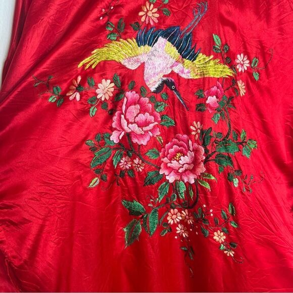 Yijin silk beautiful embroidery all over 4O’s oriental Chinese gorgeous unique - Picture 10 of 16